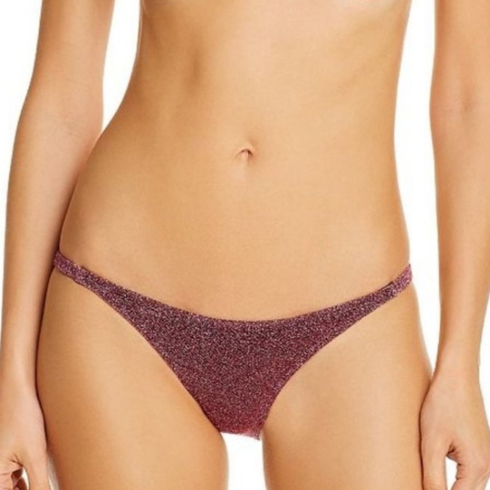Caroline Constas Mykela Shimmer Bikini Bottom